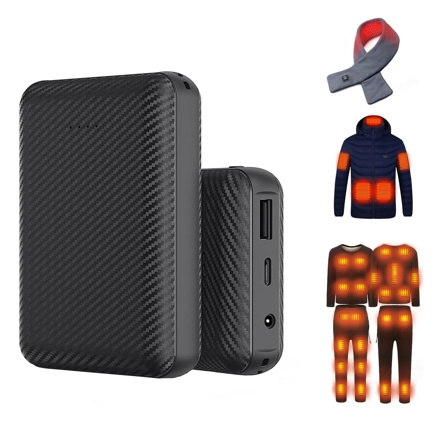 7.4V Rechargeable Power Bank for Heating Vest